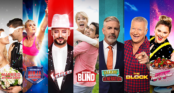 Entertainment on Nine in 2018
