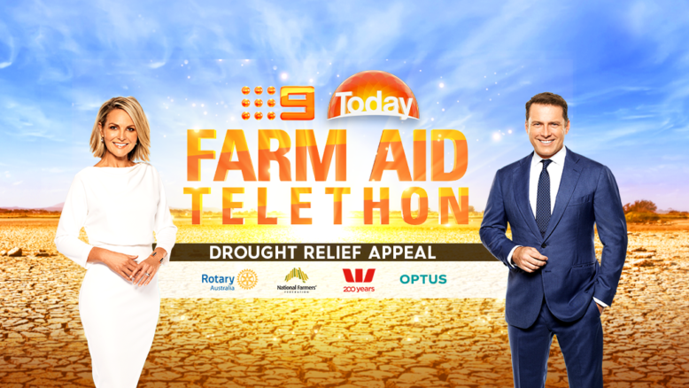 Nine's Farm Aid Telethon Raises More Than $7.6 Million For Aussie Farmers
