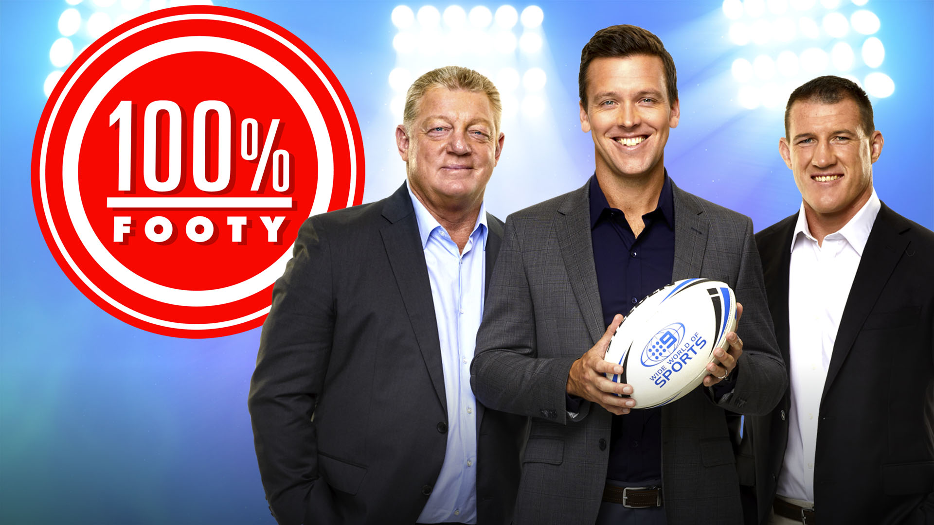 100% Footy goes live on 9Now
