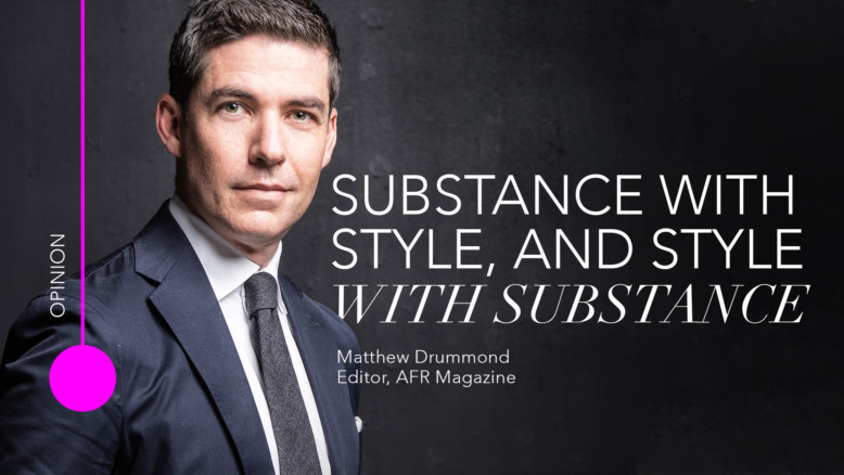 Substance with Style, and Style with Substance