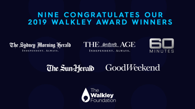 Herald, Age and 60 Minutes Recognised at Walkleys