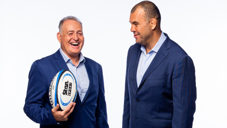 Australian Rugby legends Michael Cheika & David Campese join Nine & Stan's commentary team