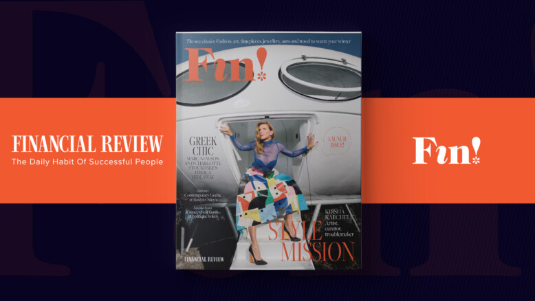 The Australian Financial Review launches new lifestyle title, Fin Magazine