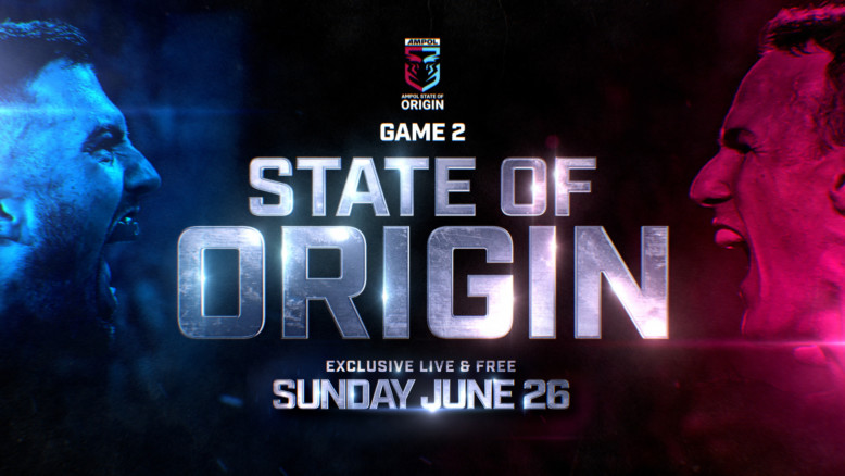 State of Origin 2 heads up rep round this week on Channel 9HD