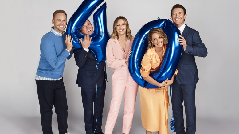 Celebrate with TODAY! Australia's longest running breakfast show turns 40
