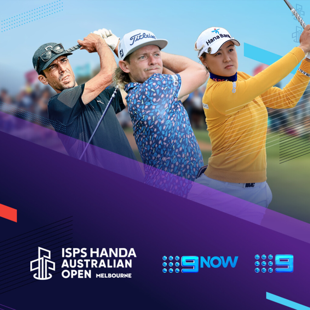 Australian Open golf this week on Nine