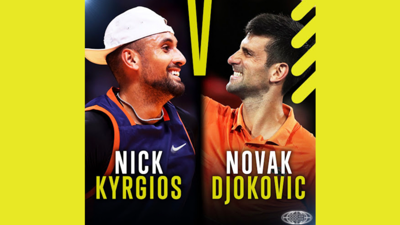 Kyrgios v Djokovic arena showdown live on Channel 9 and 9Now