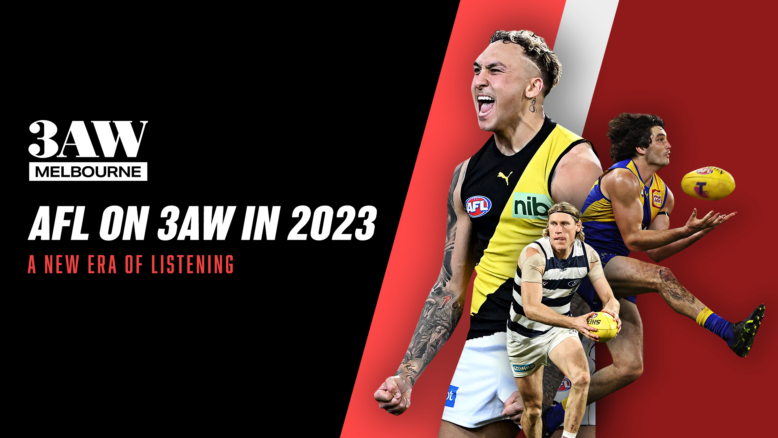 AFL on 3AW in 2023: a new era of listening
