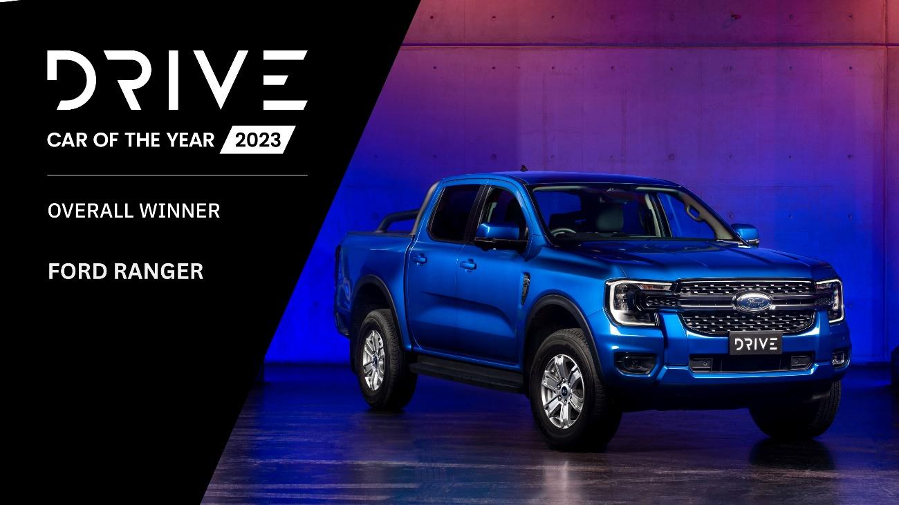 Utebeauty! Ford Ranger DualCab takes out prestigious 2023 Drive Car