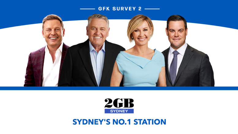 2GB is Sydney's No.1 station