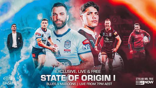 State of Origin I exclusive on 9Now and Channel 9HD
