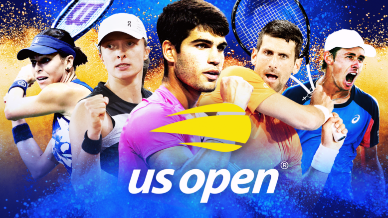 US Open tennis on Nine