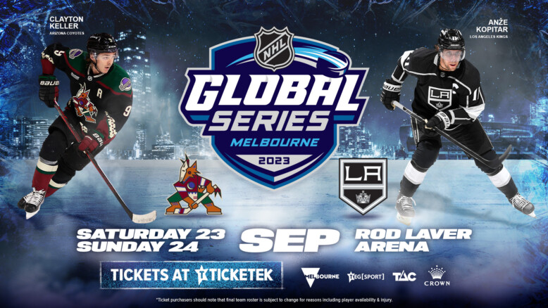 NHL Global Series: Hokejové zápasy v Melbourne naživo a zadarmo na Nine