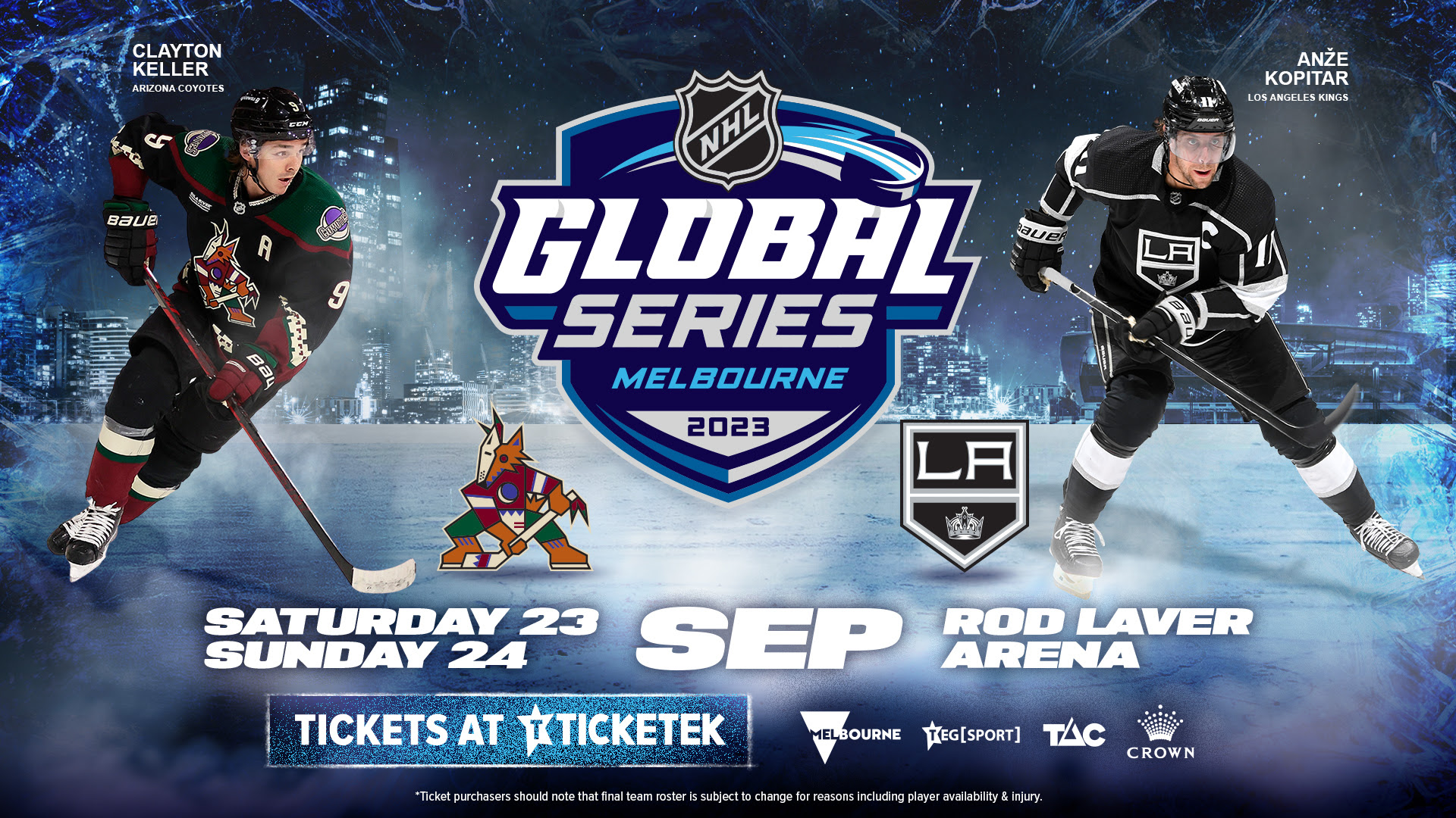 Melbourne to host first-ever National Hockey League games In the Southern  Hemisphere