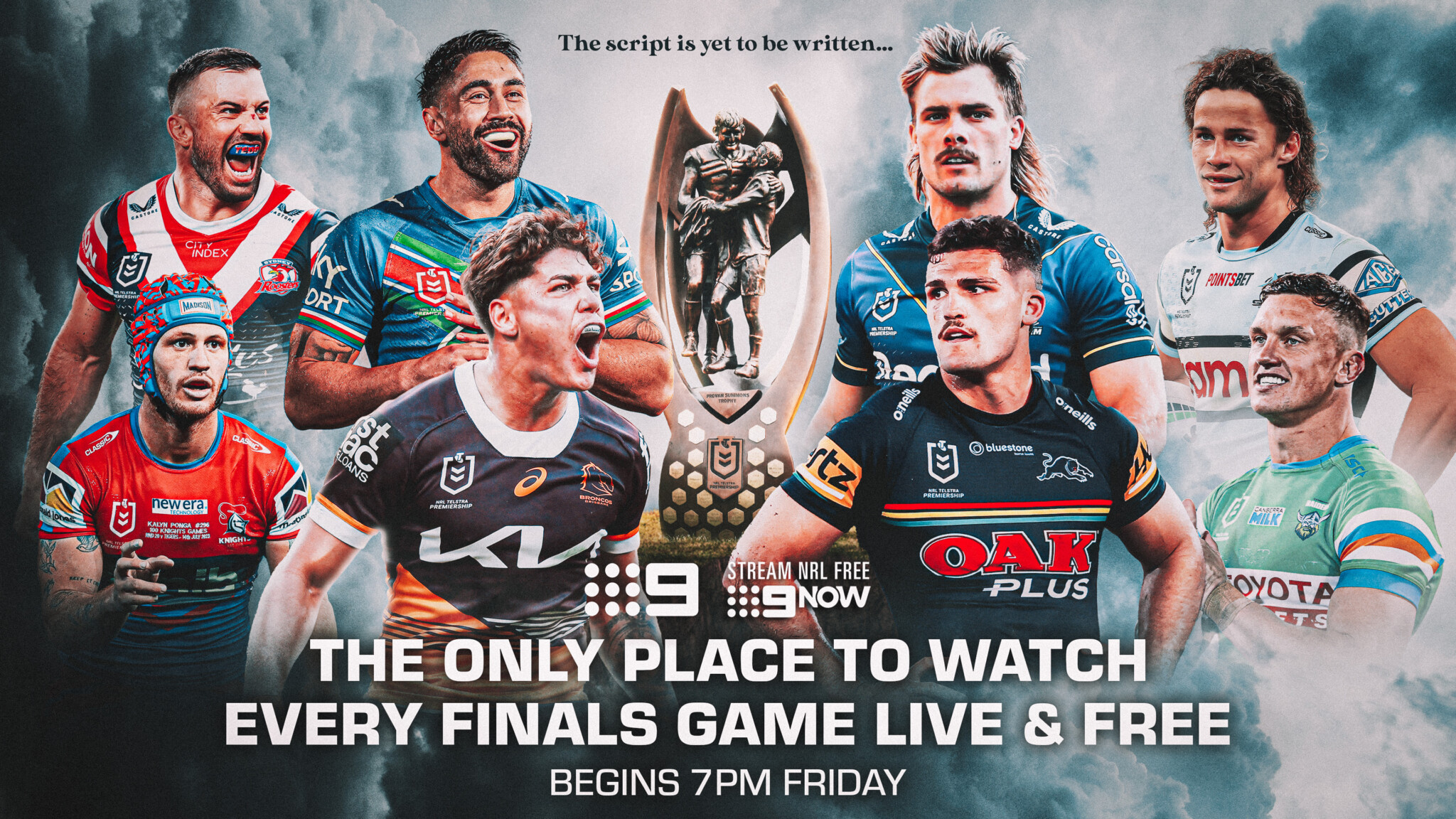 Nine is the only place to see every NRL finals game live Nine for Brands