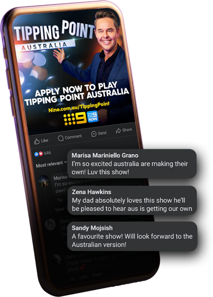 Tipping Point Australia Nine for Brands