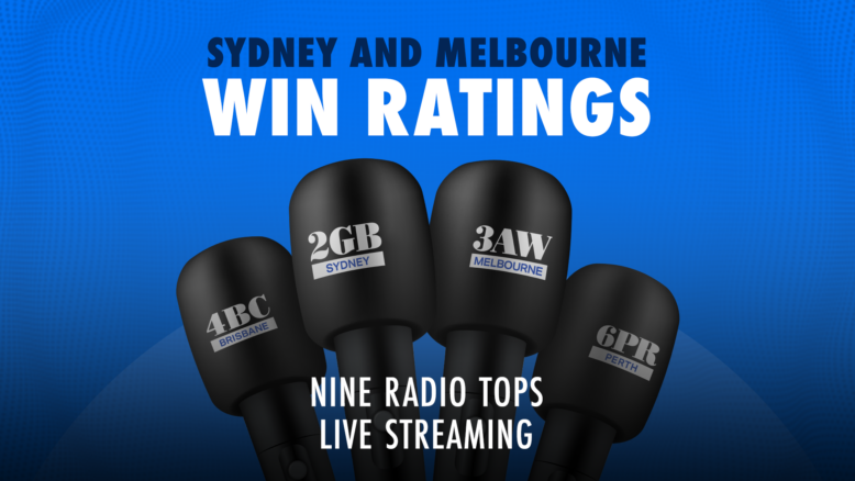 Sydney’s 2GB and Melbourne’s 3AW win the ratings - Nine Radio on top in live streaming