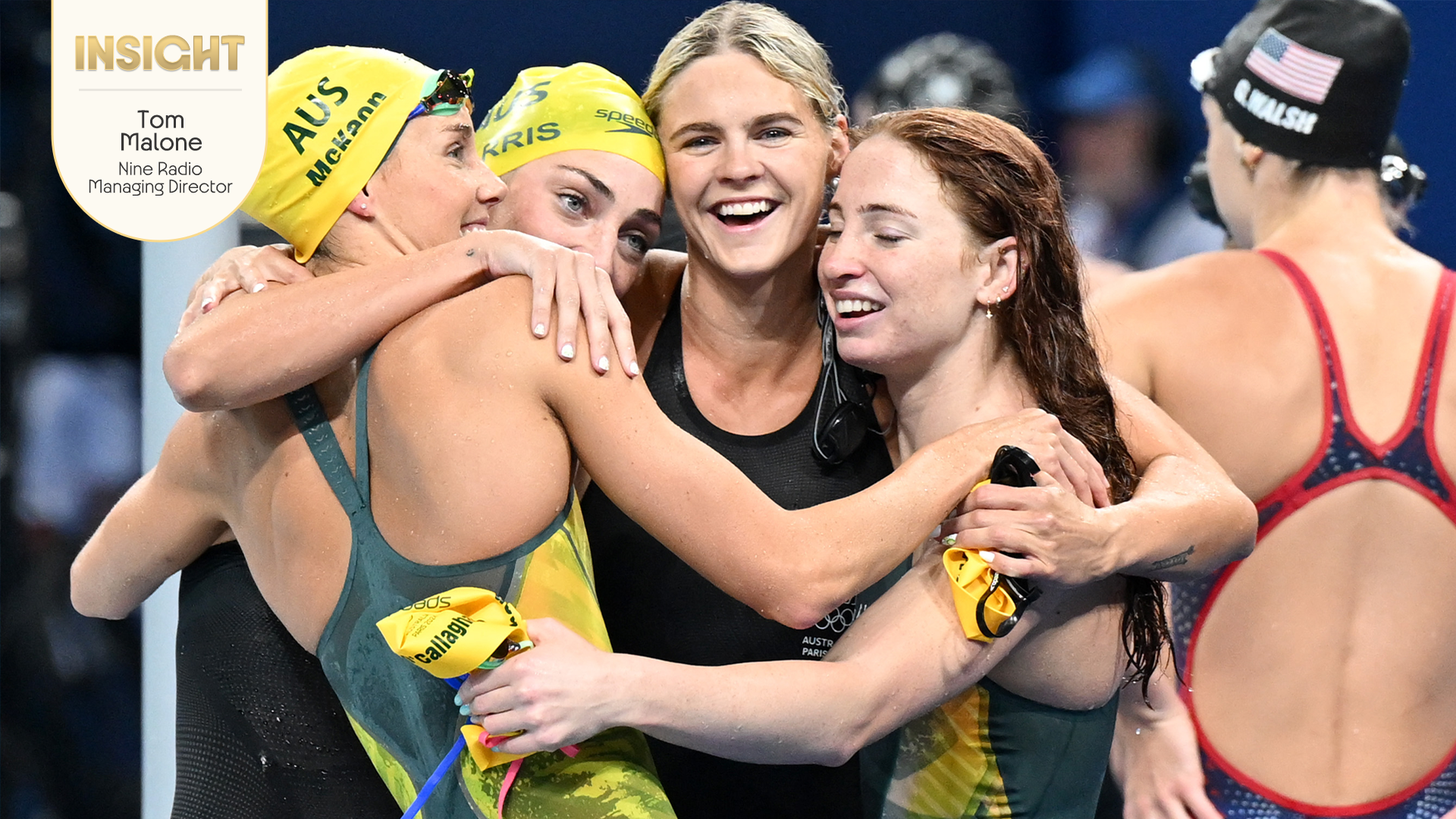 Paris 2024 Olympic Games - swimming gold & Radio streaming Tom Malone