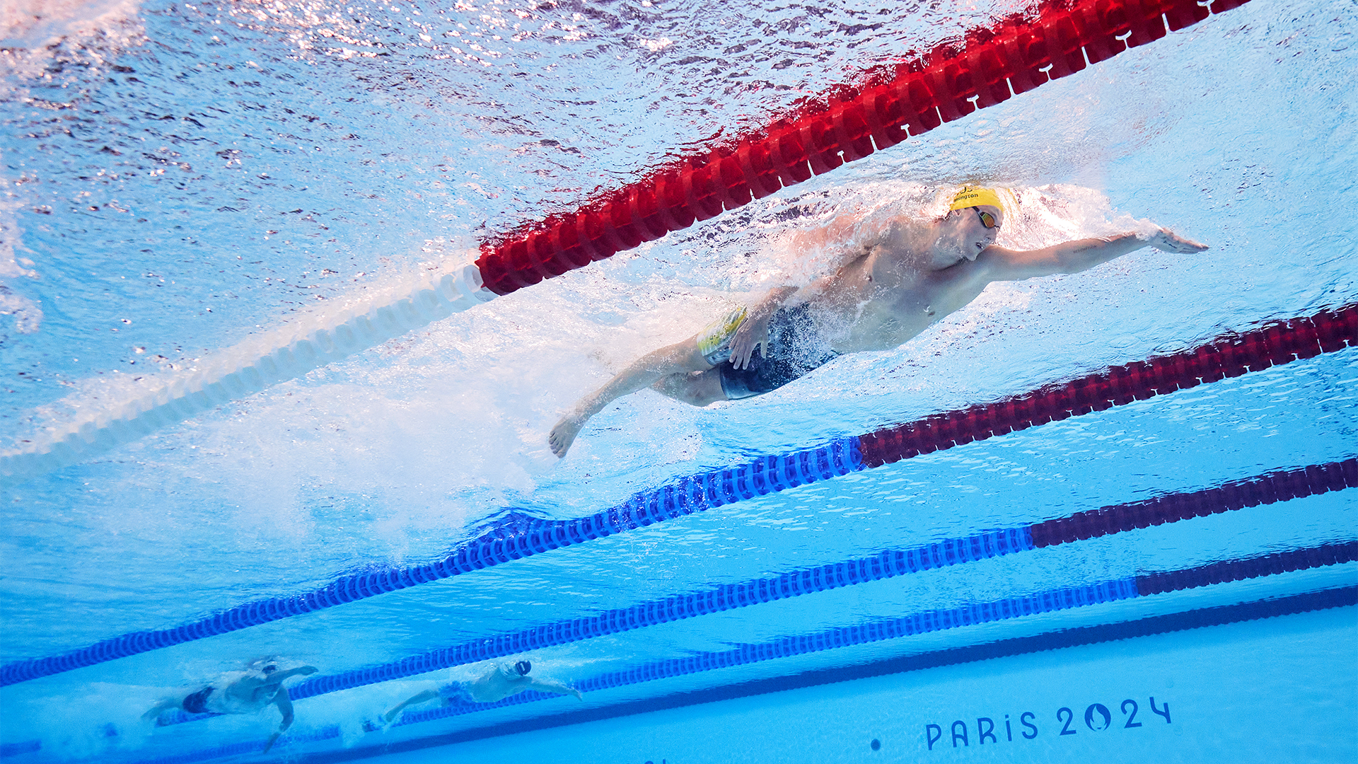 Paris Olympics 2024 - Elijah Winnington swimming day 1