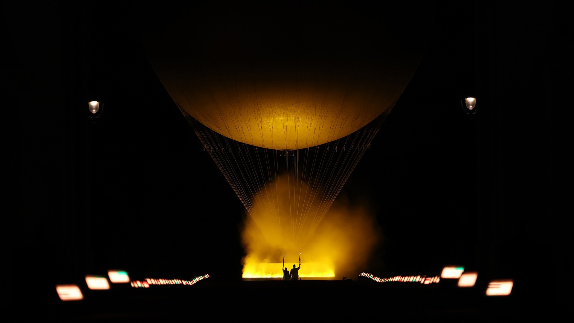 Paris Olympics 2024 - opening ceremony air balloon