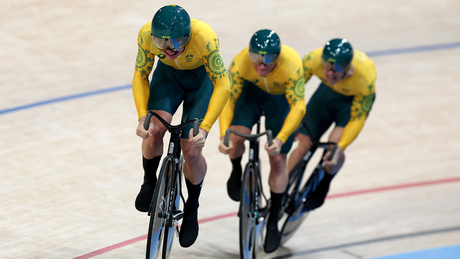 Paris 2024 Olympic Games _ velodrome Australia