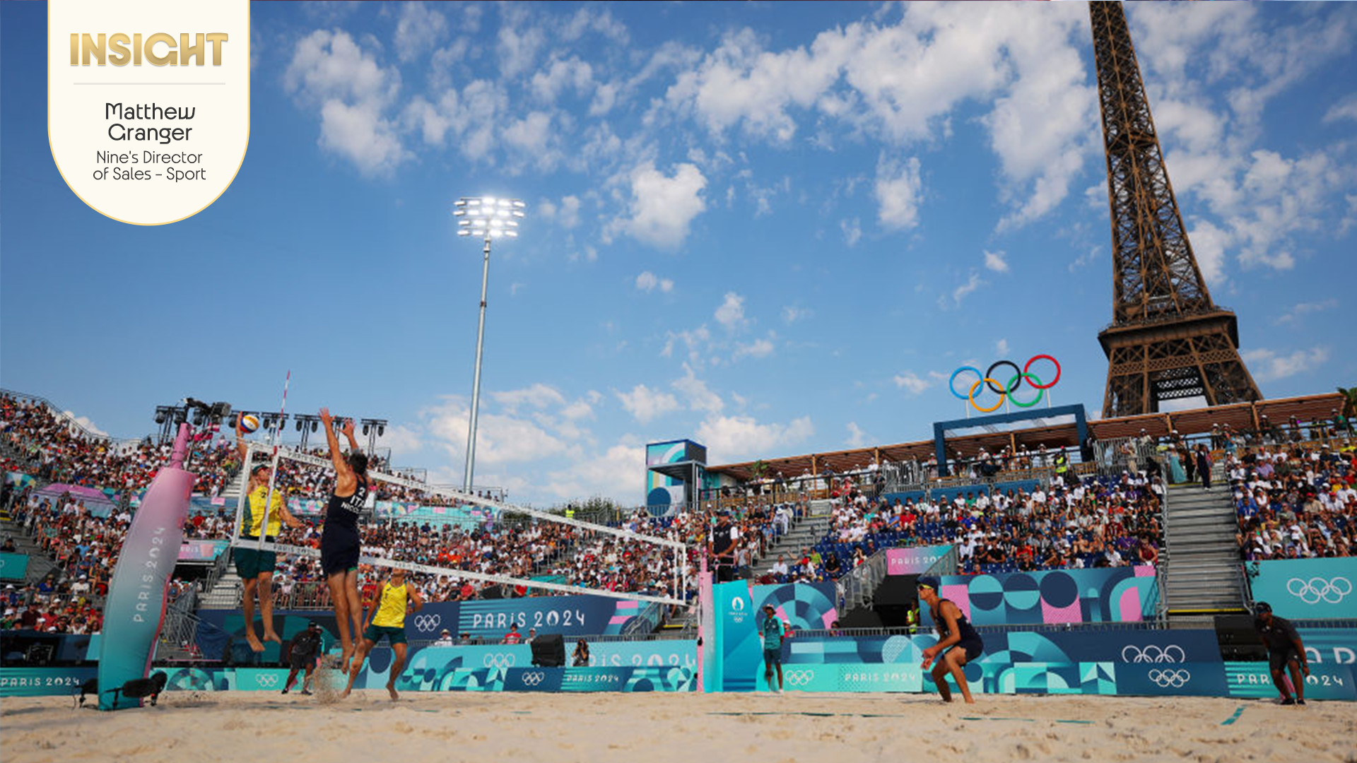 Paris 2024 Olympic Games _ volleyball & Insights piece Grange