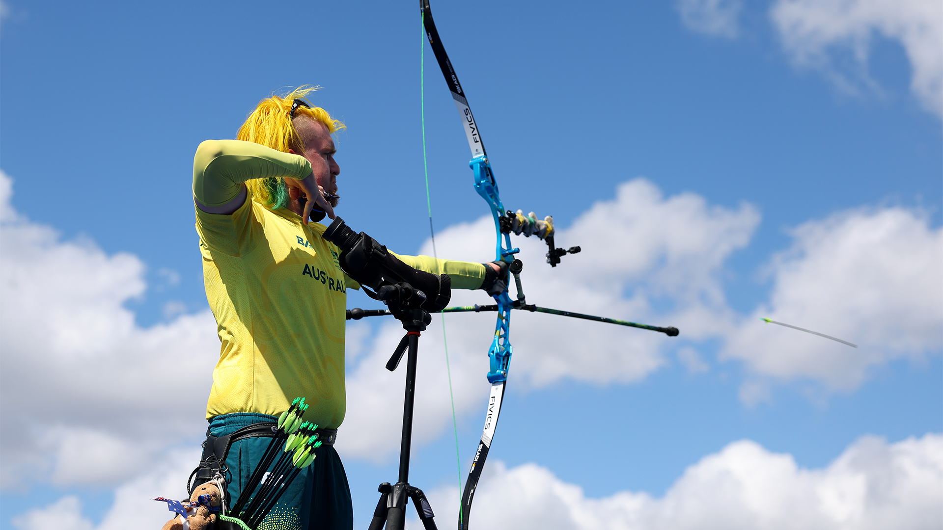 Paris 2024 Paralympic Games _ Taymon Kenton-Smith (para archery)