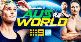 Australia vs The World Swimming Blockbuster on Channel 9 and 9Now