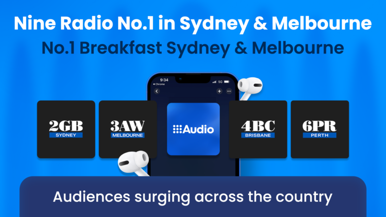 Nine Radio No.1 in Sydney & Melbourne; No.1 Breakfast Sydney & Melbourne; Audiences Surging Across the Country